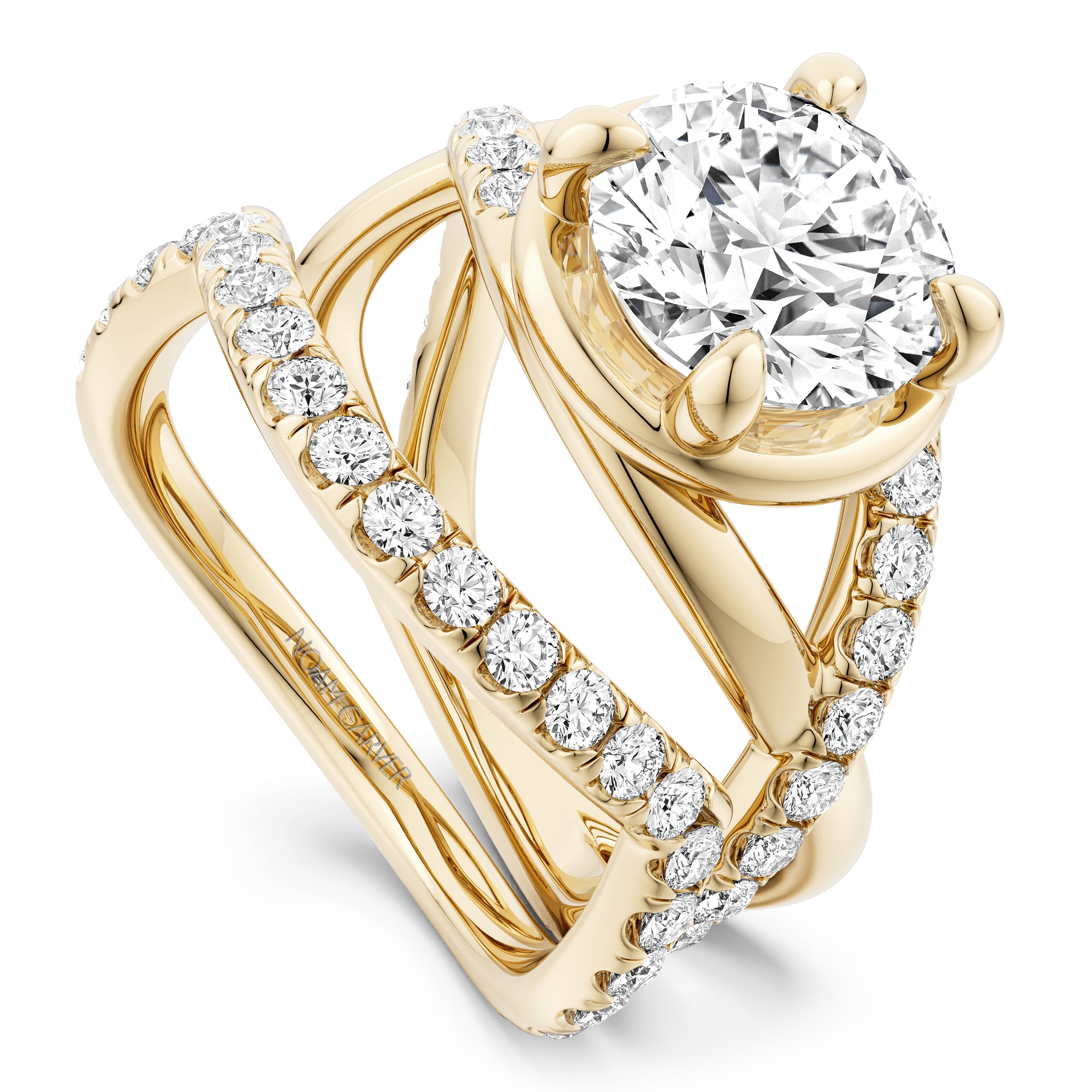 Noam Carver Diamond Engagement Ring