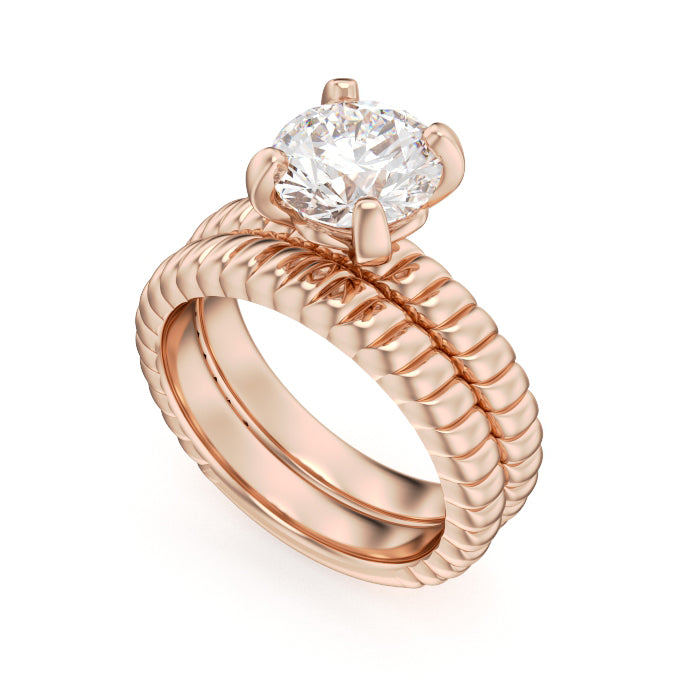 Noam Carver Diamond Solitaire Engagement Ring