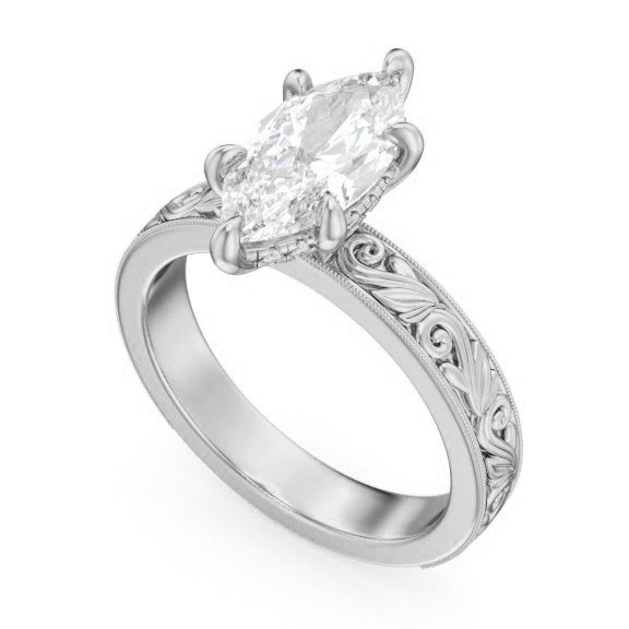 Noam Carver Diamond Engagement Ring
