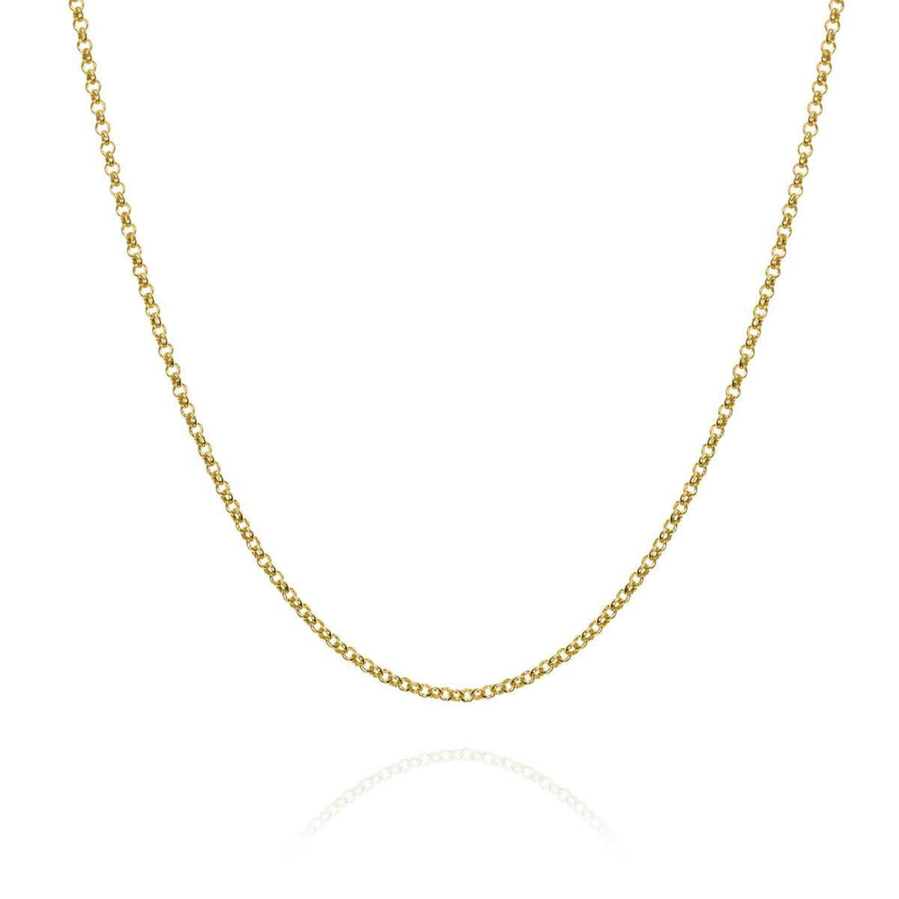 Jorge Revilla Sterling Silver Chain with 18k Gold Vermeil