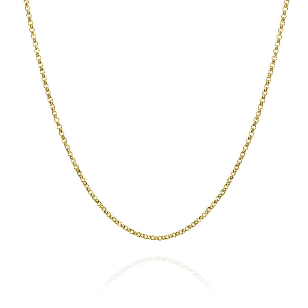 Jorge Revilla Sterling Silver Chain with 18k Gold Vermeil