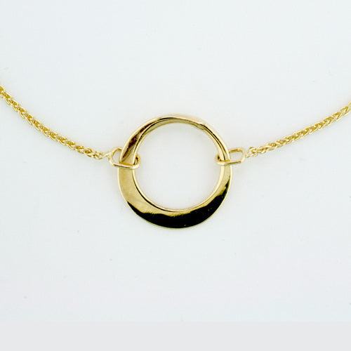 Tom Kruskal Open Circle Necklace