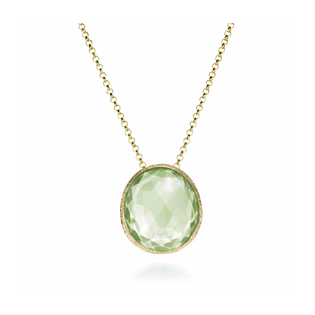 Jorge Revilla Shade Green Amethyst Pendant