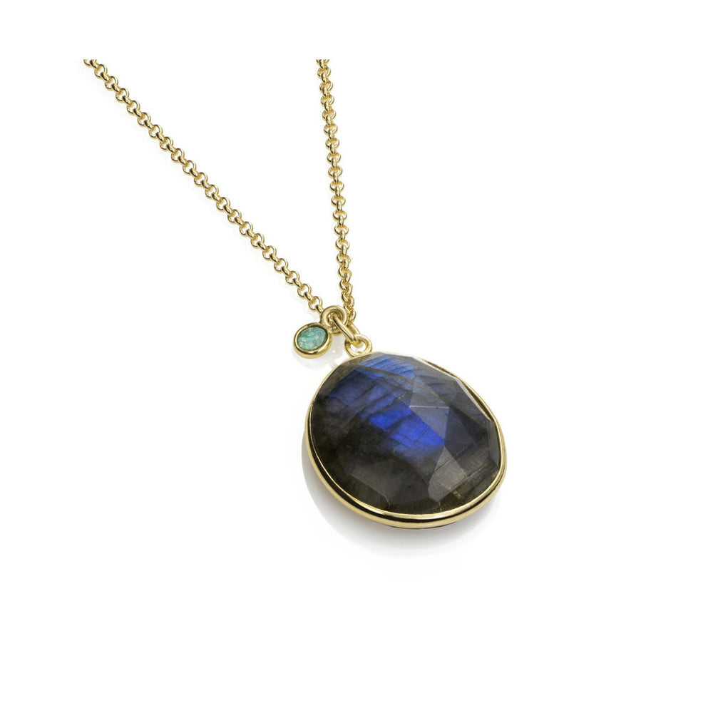 Jorge Revilla Shade Faceted Labradorite Pendant