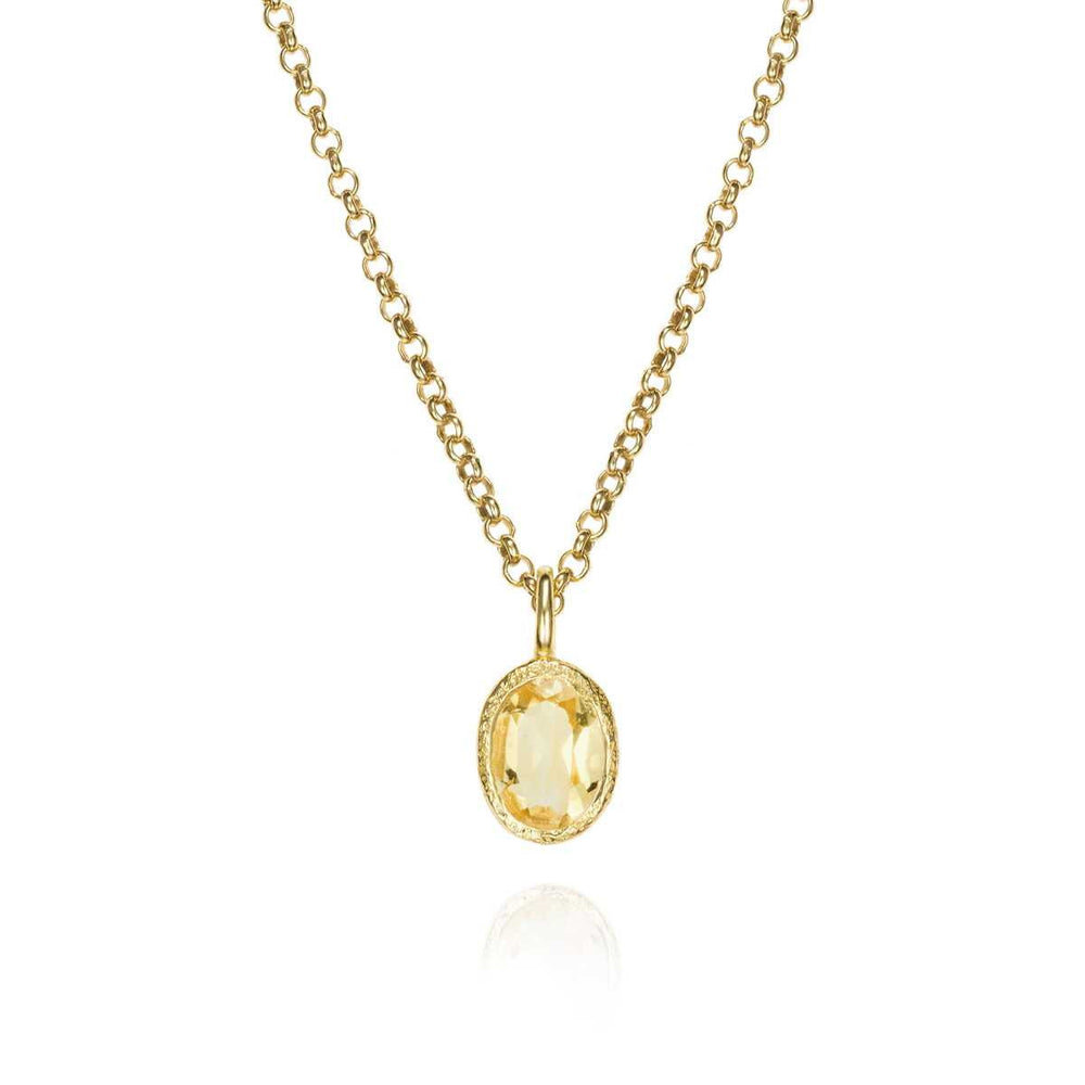 Jorge Revilla Zen Citrine Pendant