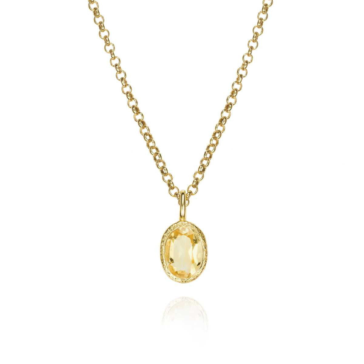 Jorge Revilla Zen Citrine Pendant