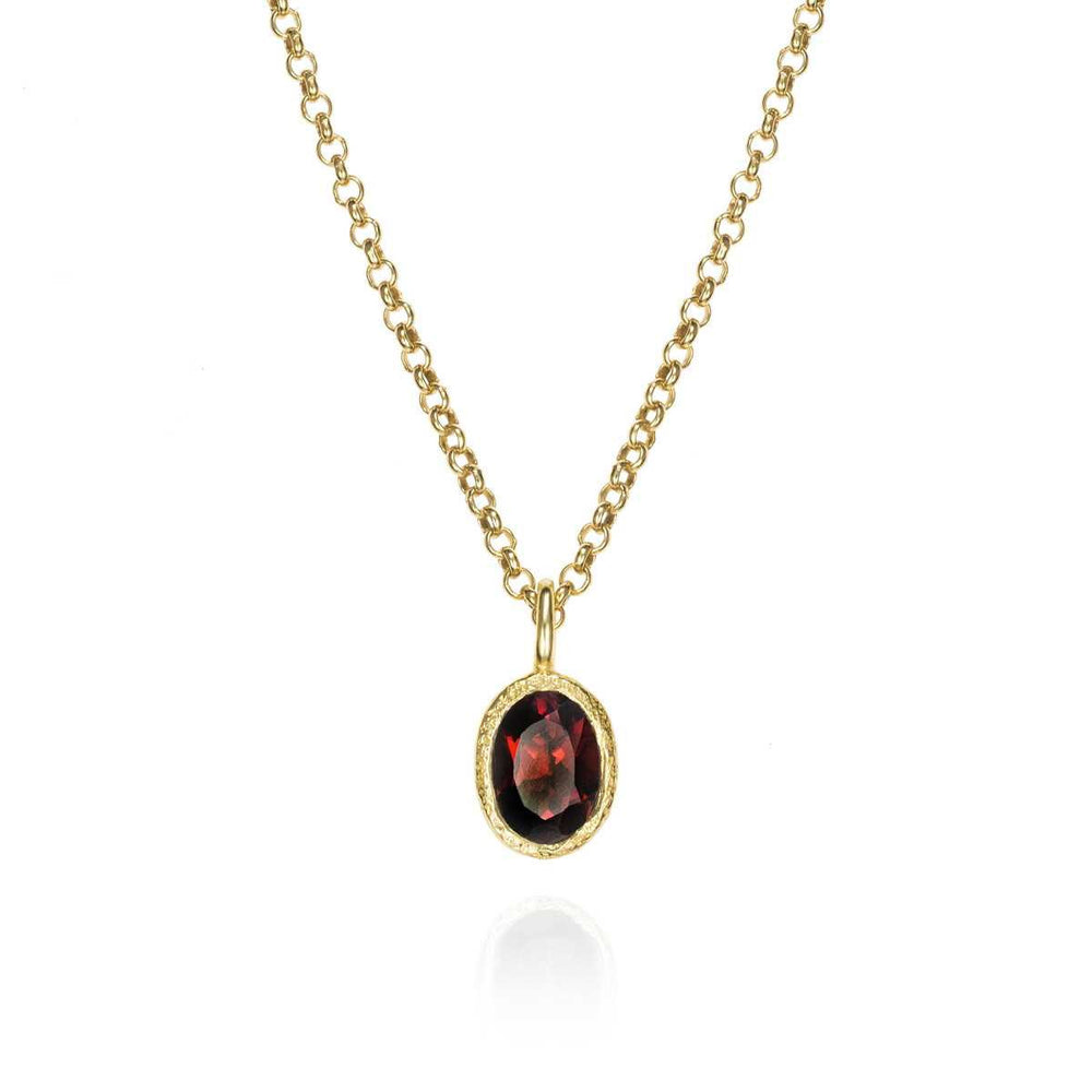 Jorge Revilla Zen Garnet Pendant