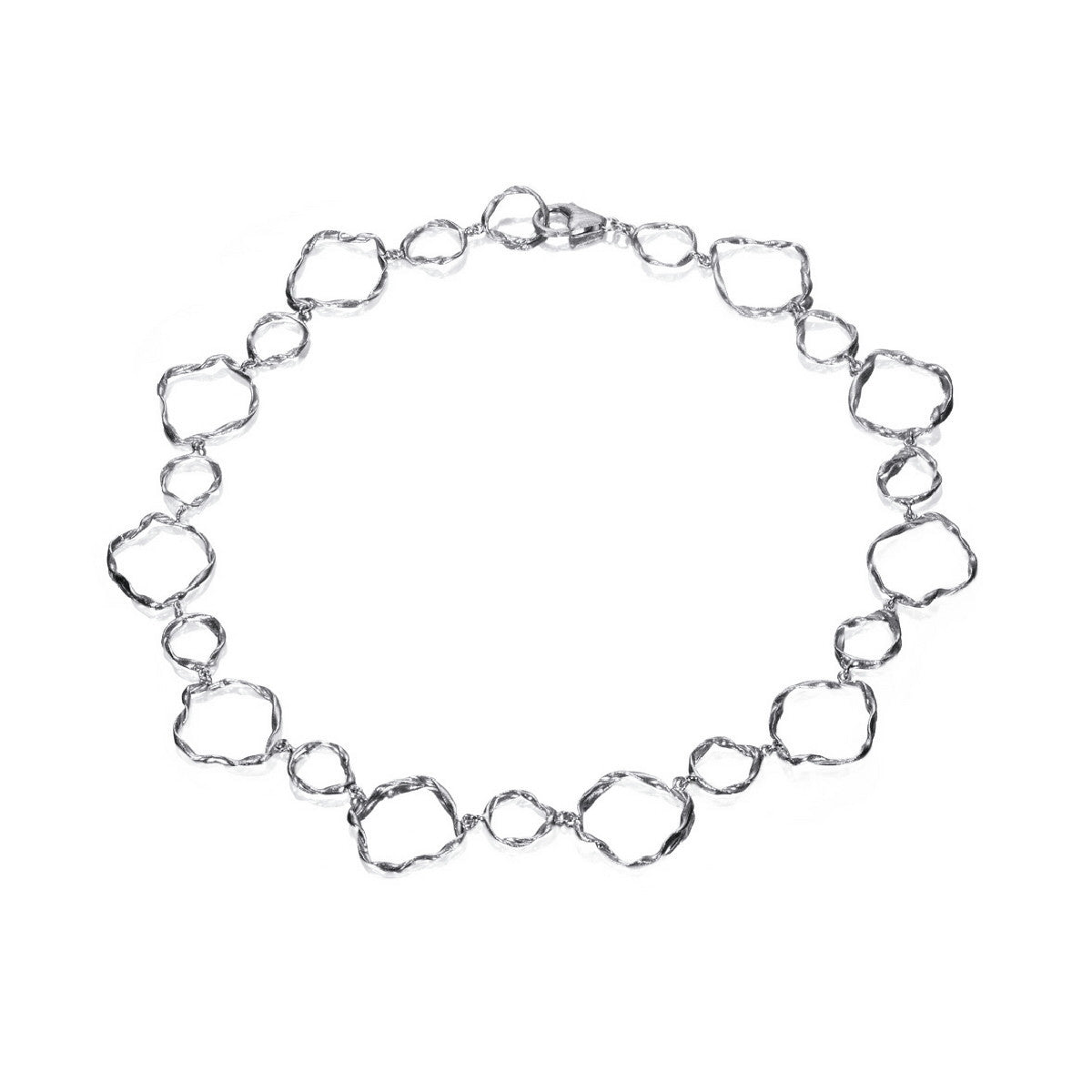 Jorge Revilla Rolling Irregular Link Necklace