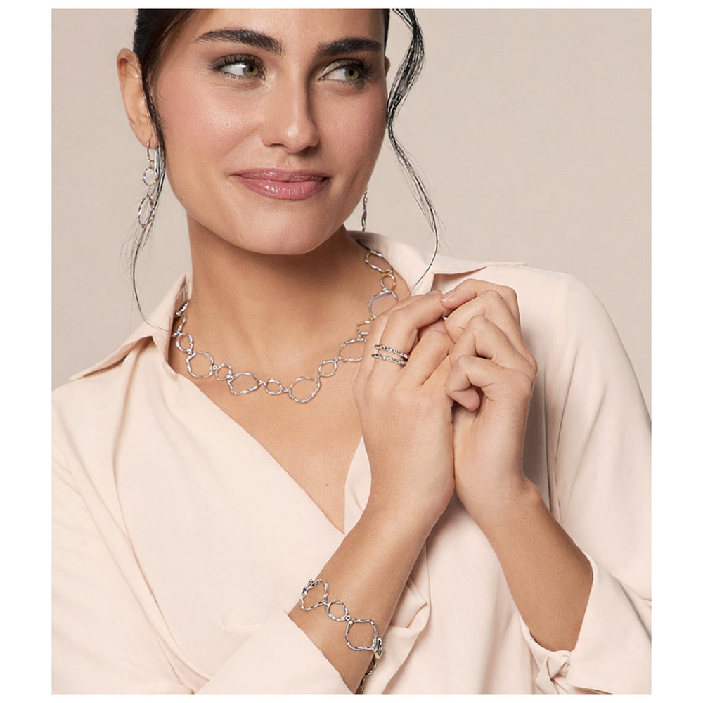 Jorge Revilla Rolling Irregular Link Necklace