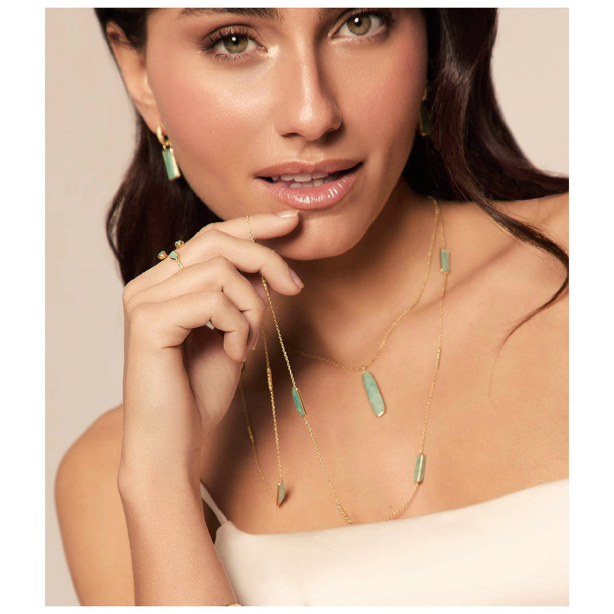 Jorge Revilla Empire Amazonite Necklace