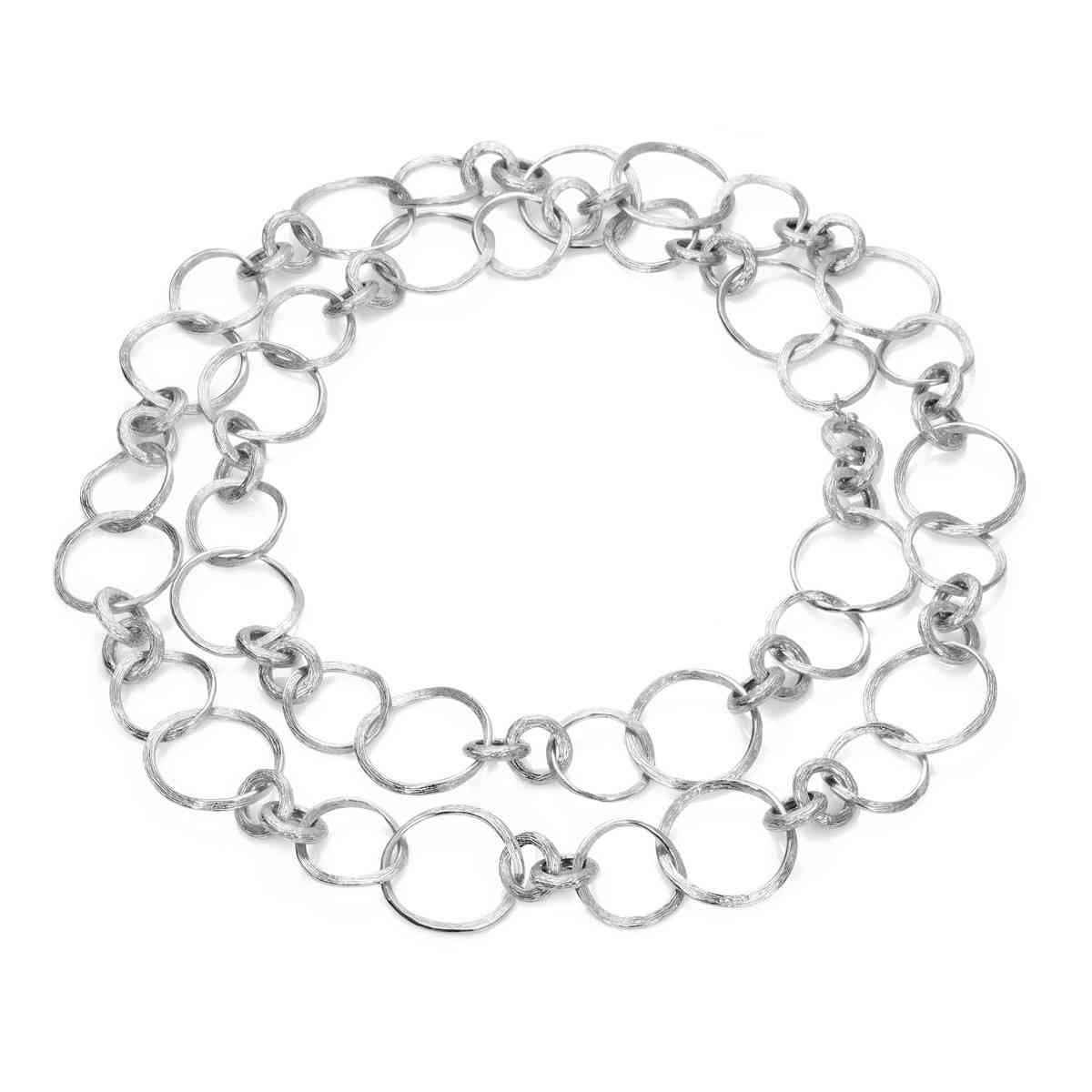 Jorge Revilla Florence Long Mixed Link Necklace