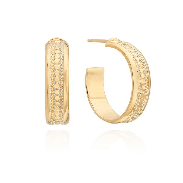 Anna Beck Classic Wide Hoop Earrings