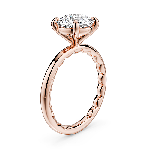 Noam Carver Diamond Solitaire Engagement Ring