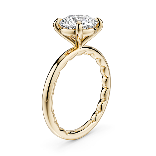 Noam Carver Diamond Solitaire Engagement Ring