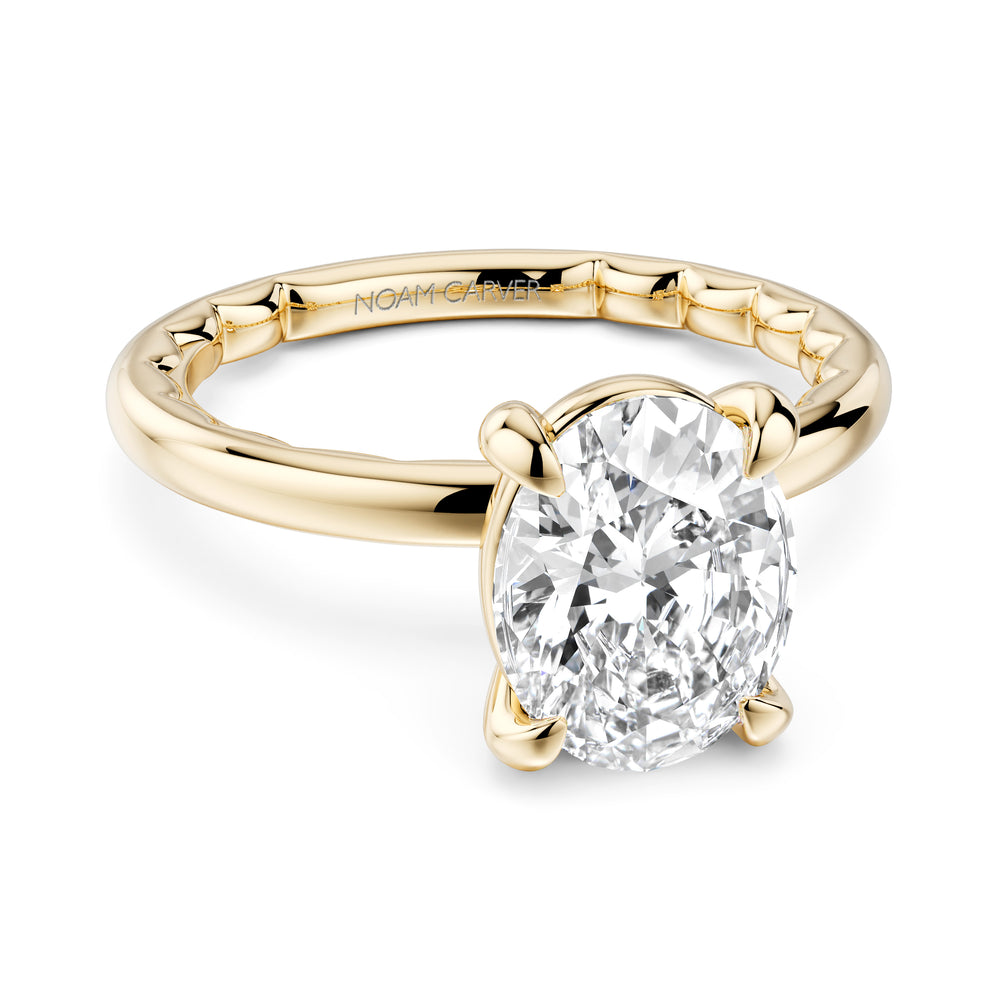 Noam Carver Diamond Solitaire Engagement Ring