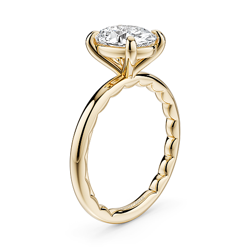 Noam Carver Diamond Solitaire Engagement Ring