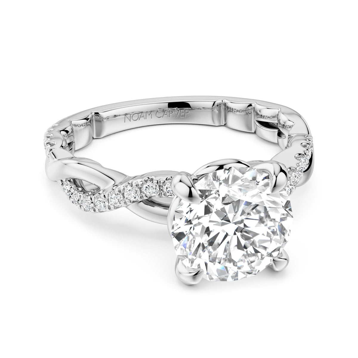 Noam Carver Diamond Engagement Ring