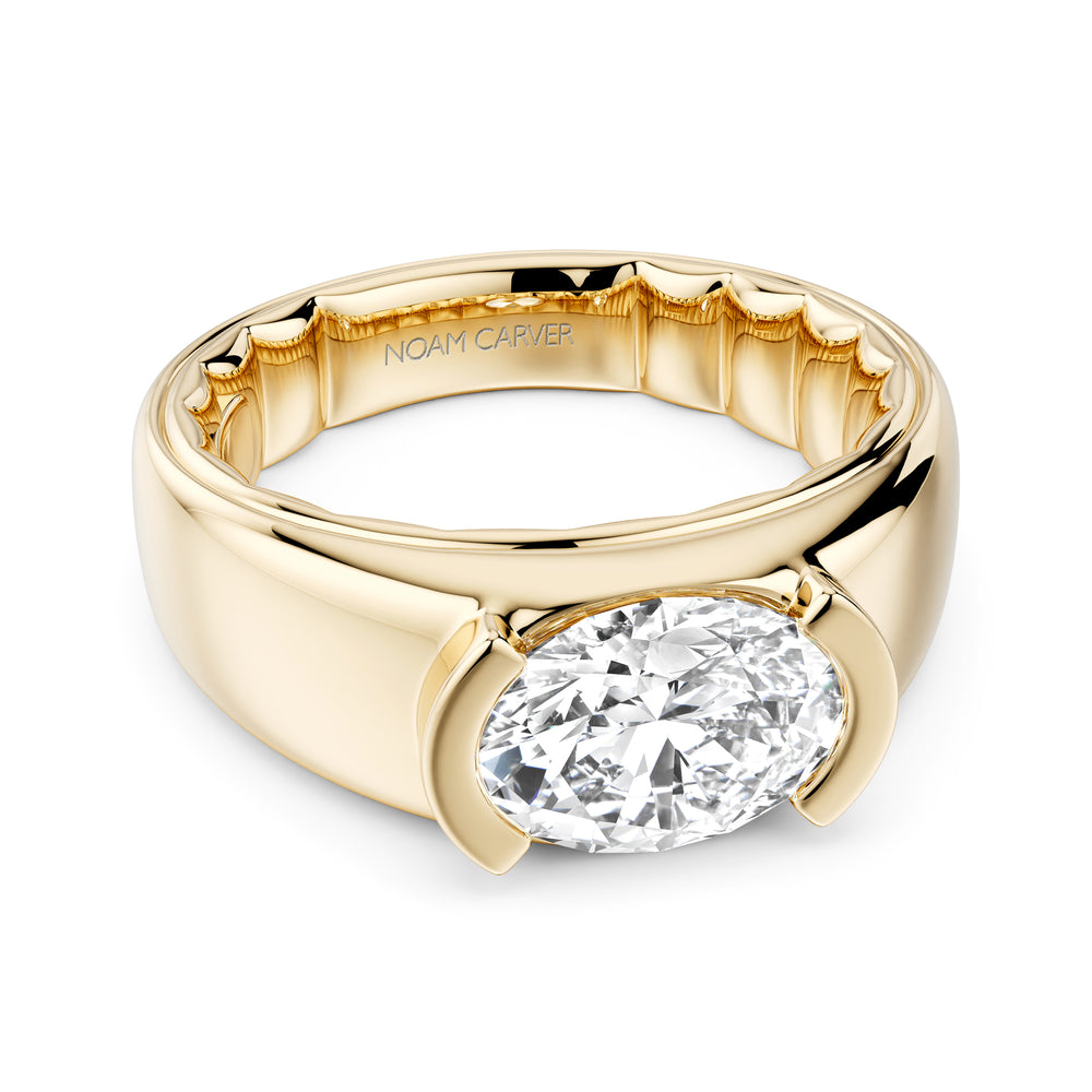 Noam Carver Diamond Solitaire Engagement Ring