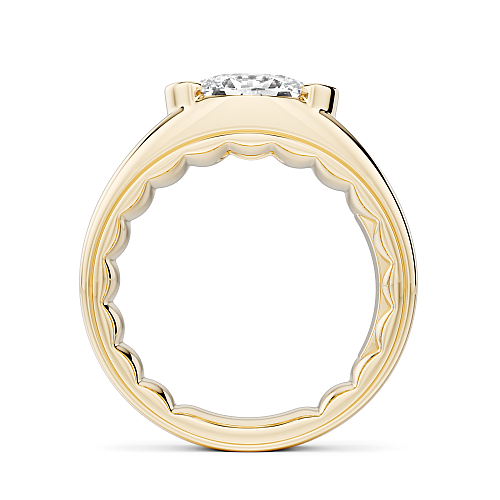 Noam Carver Diamond Solitaire Engagement Ring