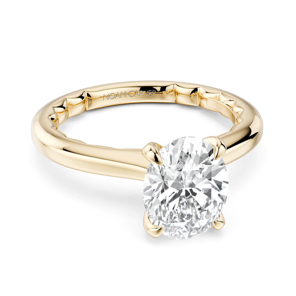 Noam Carver Diamond Solitaire Engagement Ring