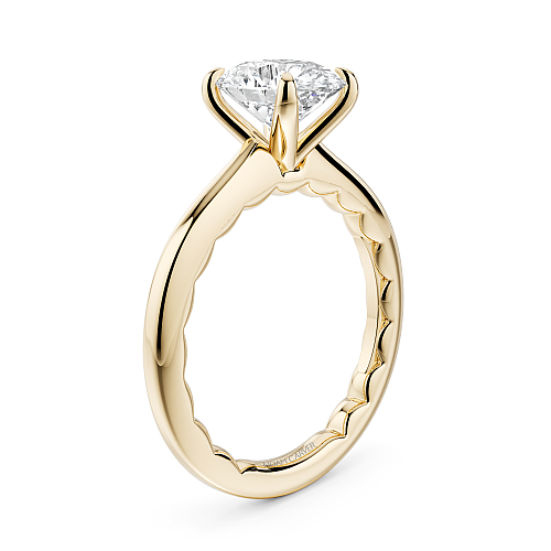 Noam Carver Diamond Solitaire Engagement Ring