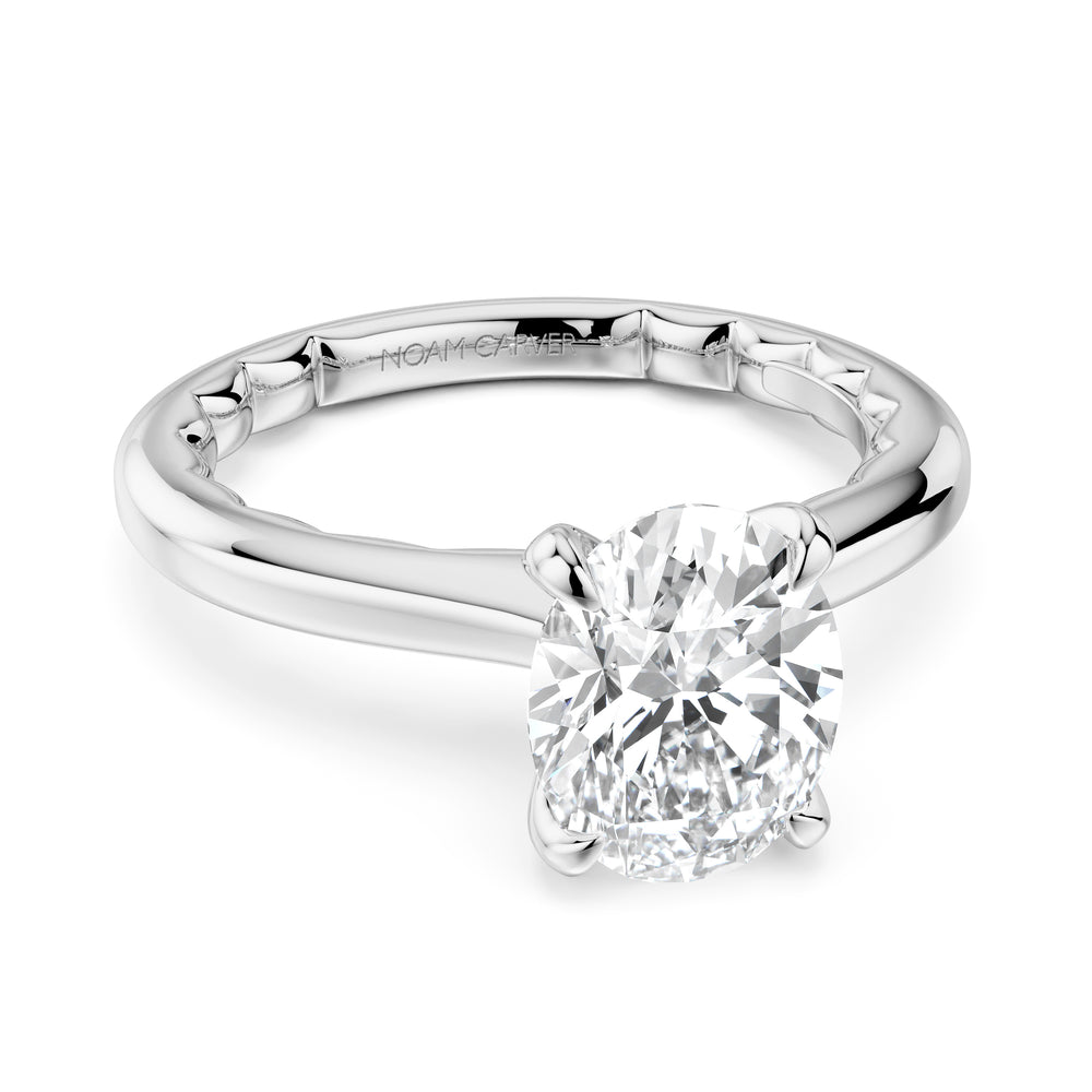 Noam Carver Diamond Solitaire Engagement Ring