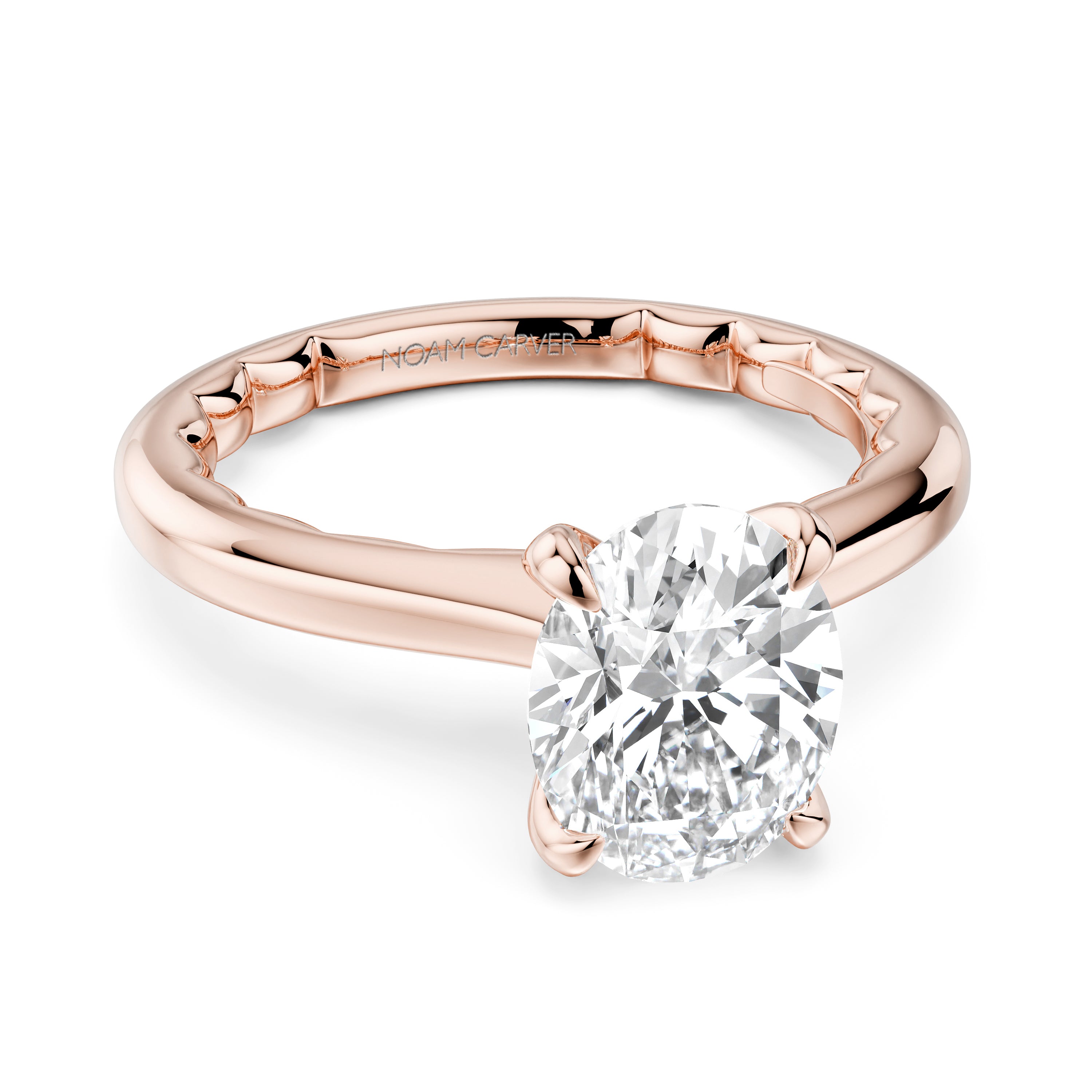 Noam Carver Diamond Solitaire Engagement Ring