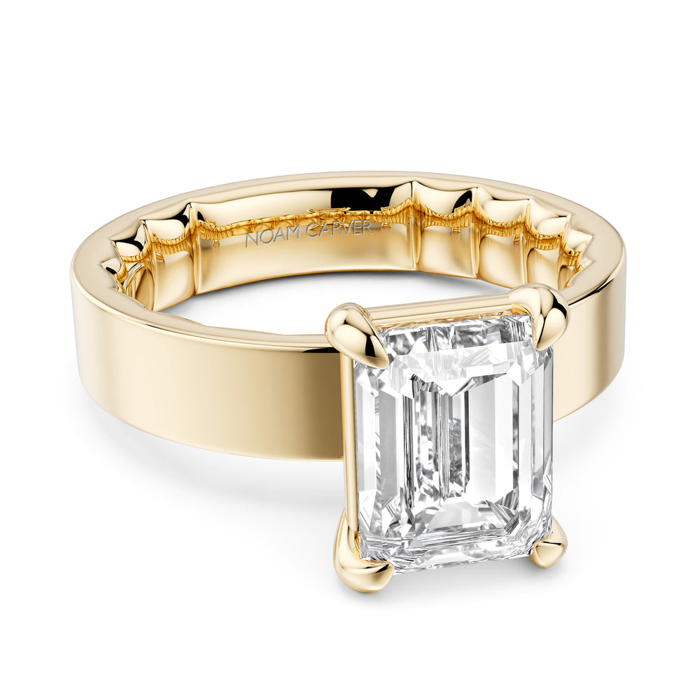 Noam Carver Diamond Solitaire Engagement Ring