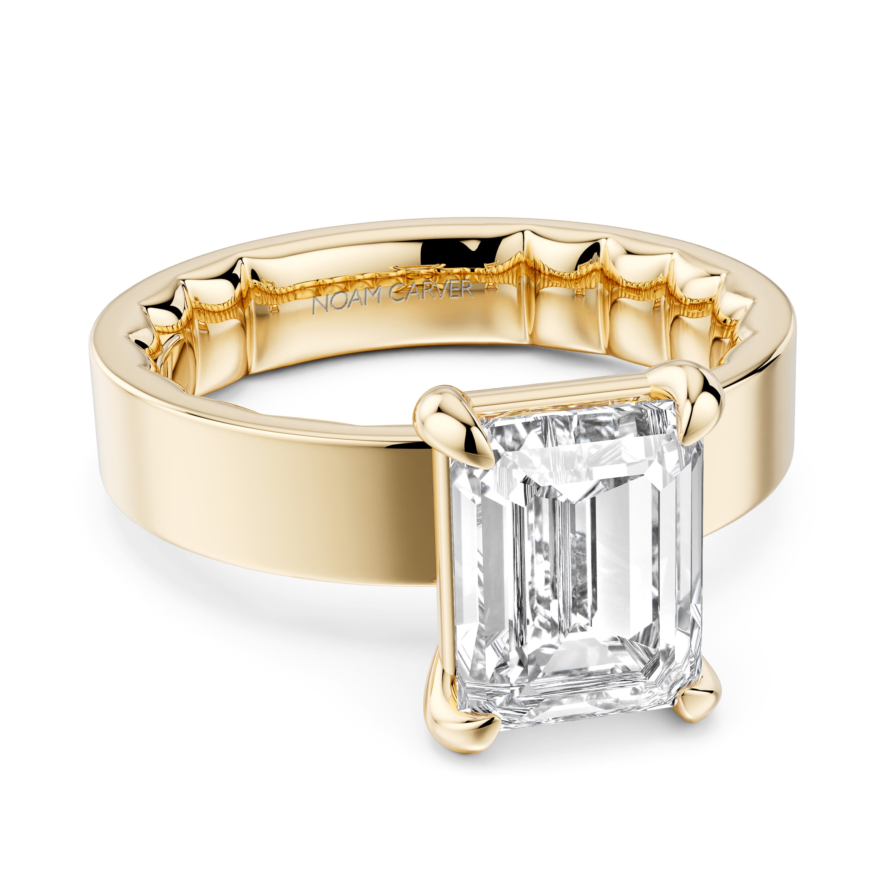 Noam Carver Diamond Solitaire Engagement Ring