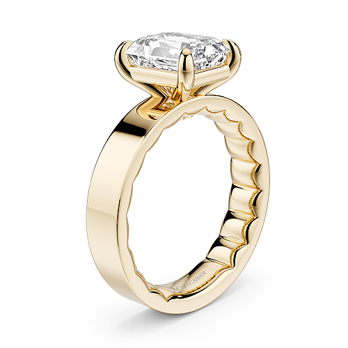 Noam Carver Diamond Solitaire Engagement Ring