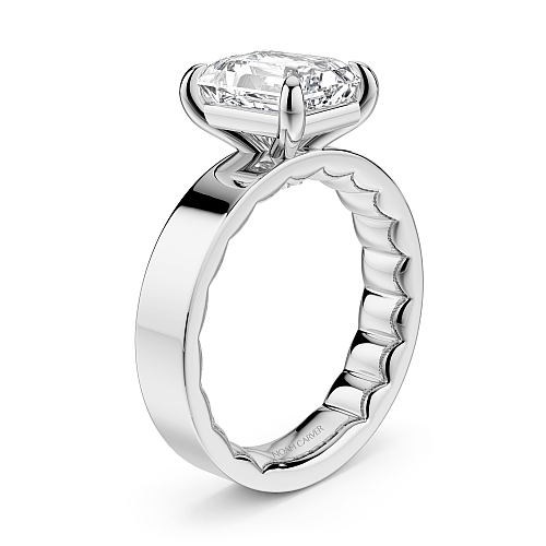 Noam Carver Diamond Solitaire Engagement Ring