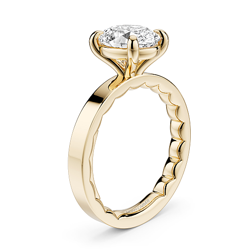 Noam Carver Diamond Solitaire Engagement Ring