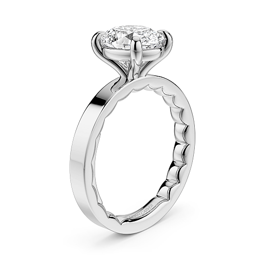 Noam Carver Diamond Solitaire Engagement Ring