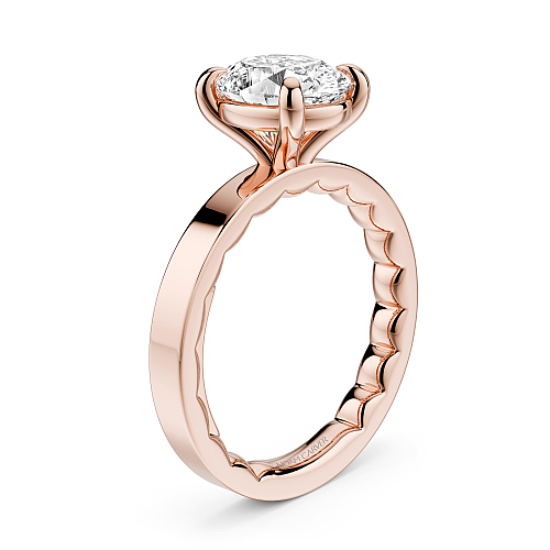 Noam Carver Diamond Solitaire Engagement Ring