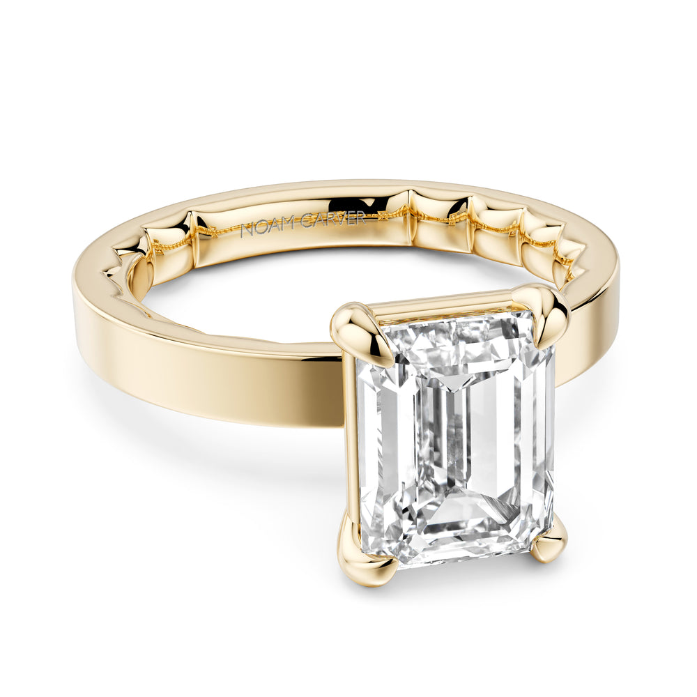 Noam Carver Diamond Solitaire Engagement Ring