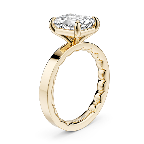 Noam Carver Diamond Solitaire Engagement Ring