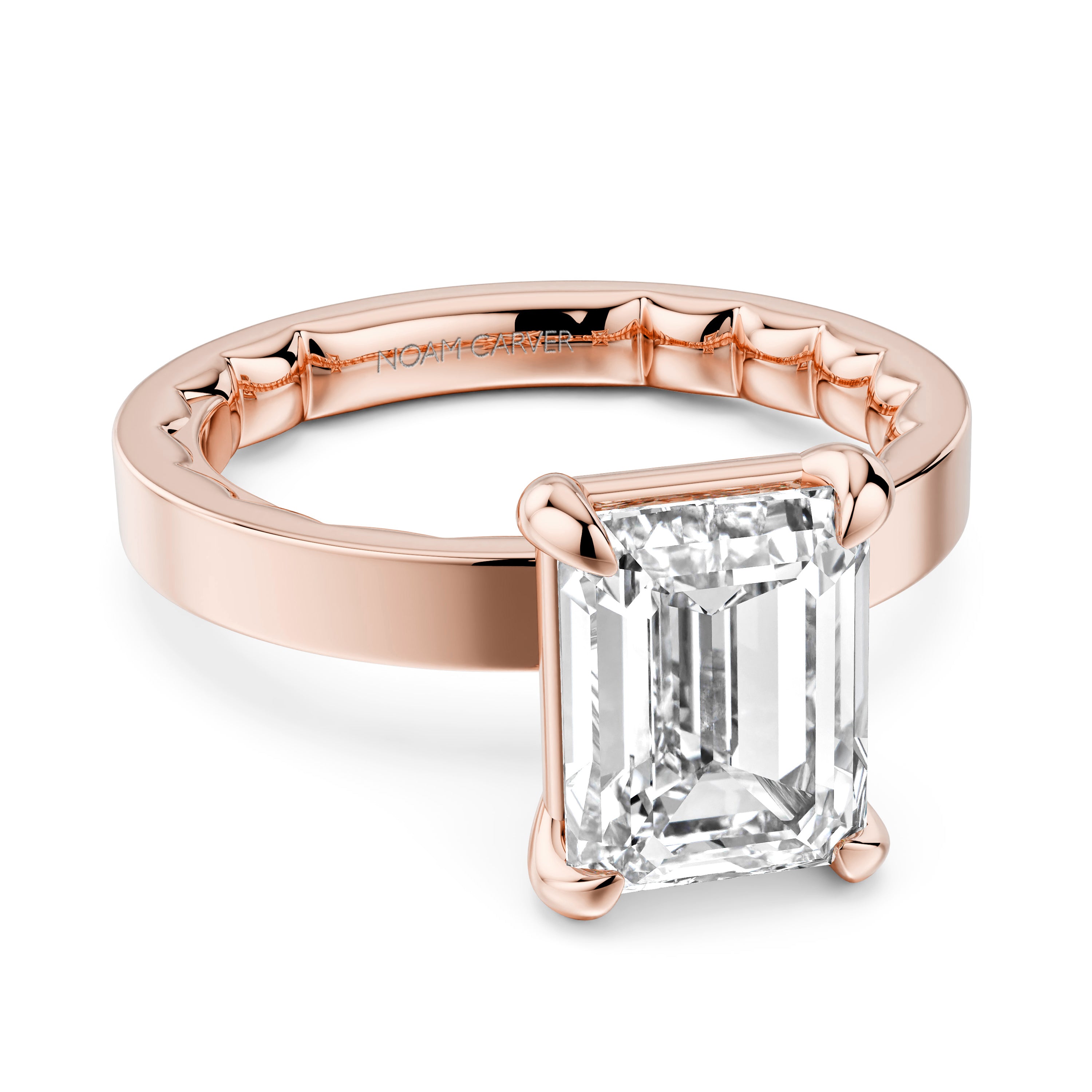 Noam Carver Diamond Solitaire Engagement Ring