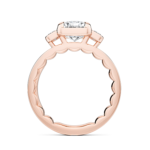 Noam Carver Three Stone Diamond Engagement Ring