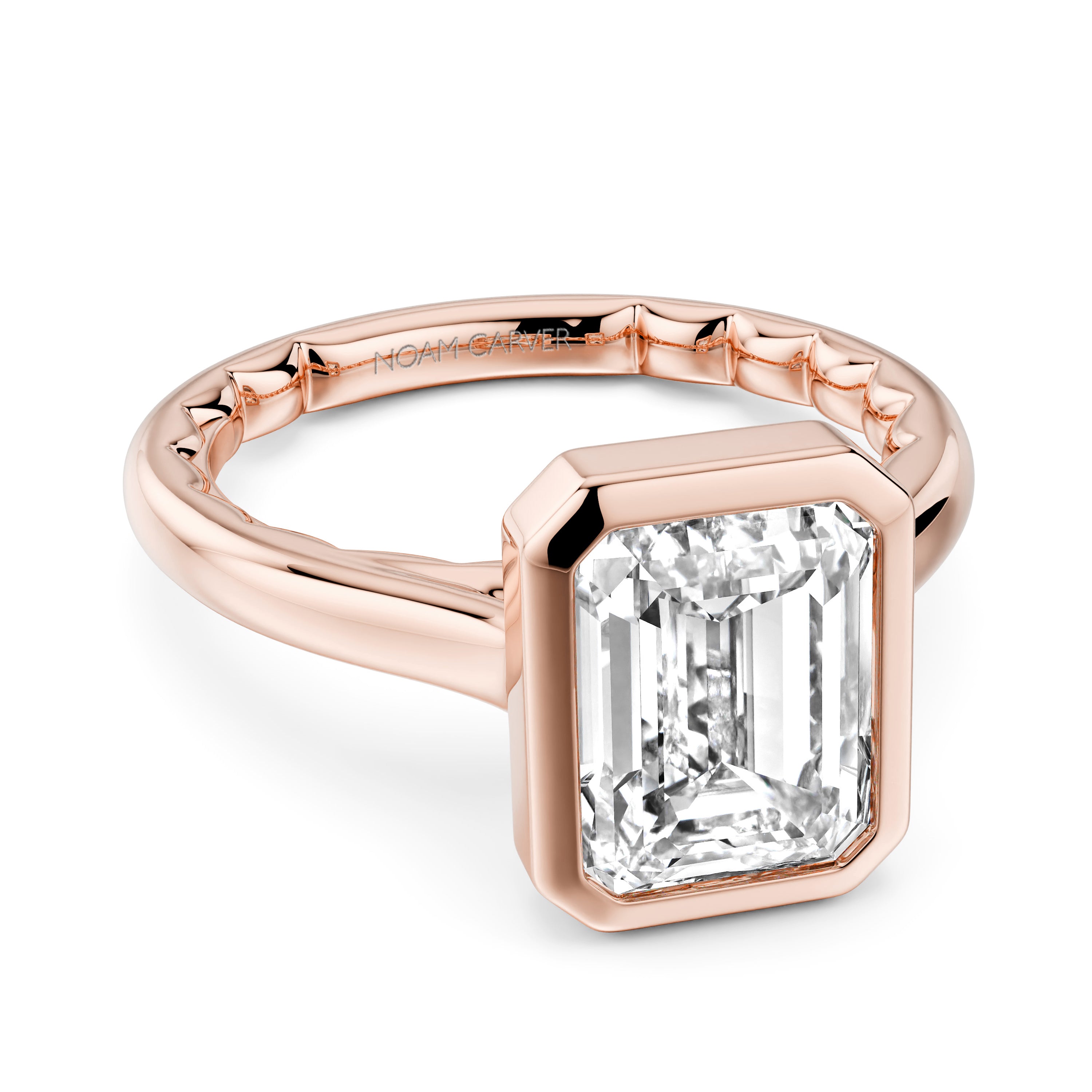 Noam Carver Diamond Solitaire Engagement Ring