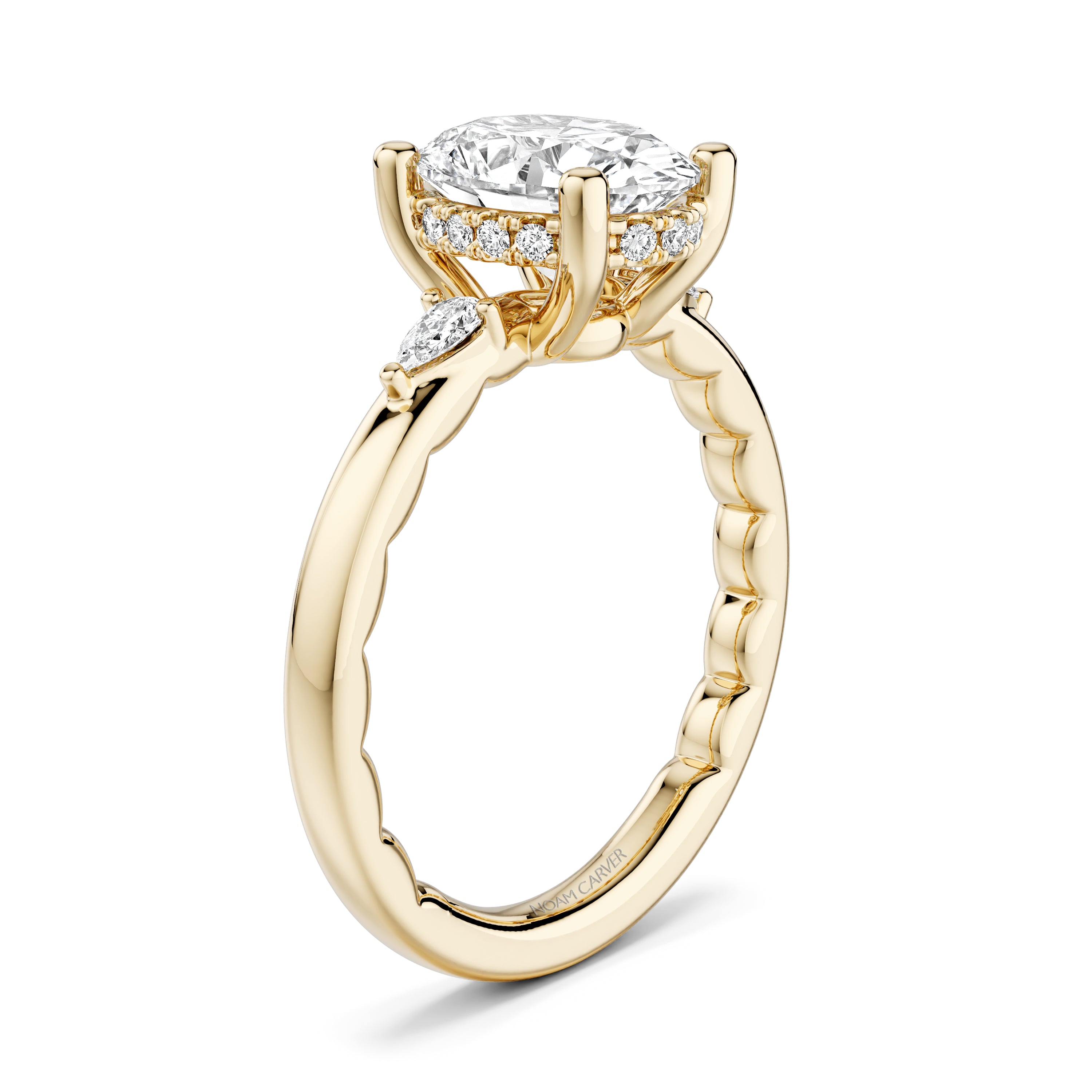 Noam Carver Diamond Engagement Ring