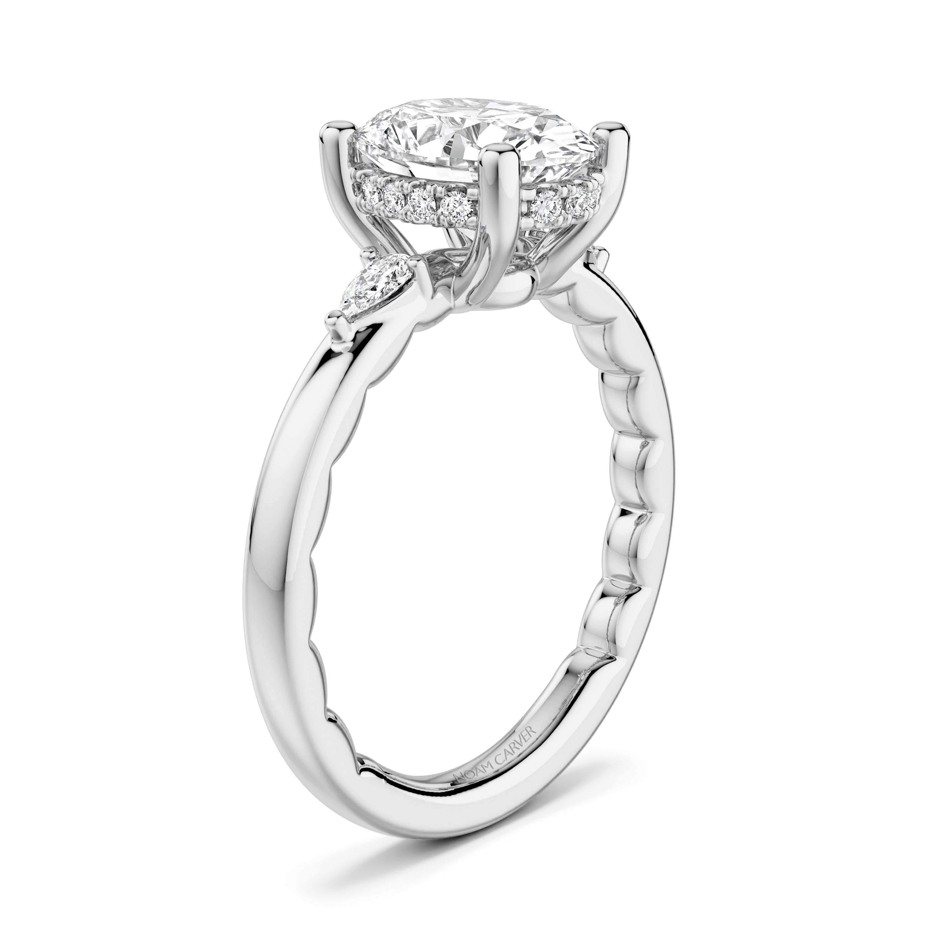 Noam Carver Diamond Engagement Ring