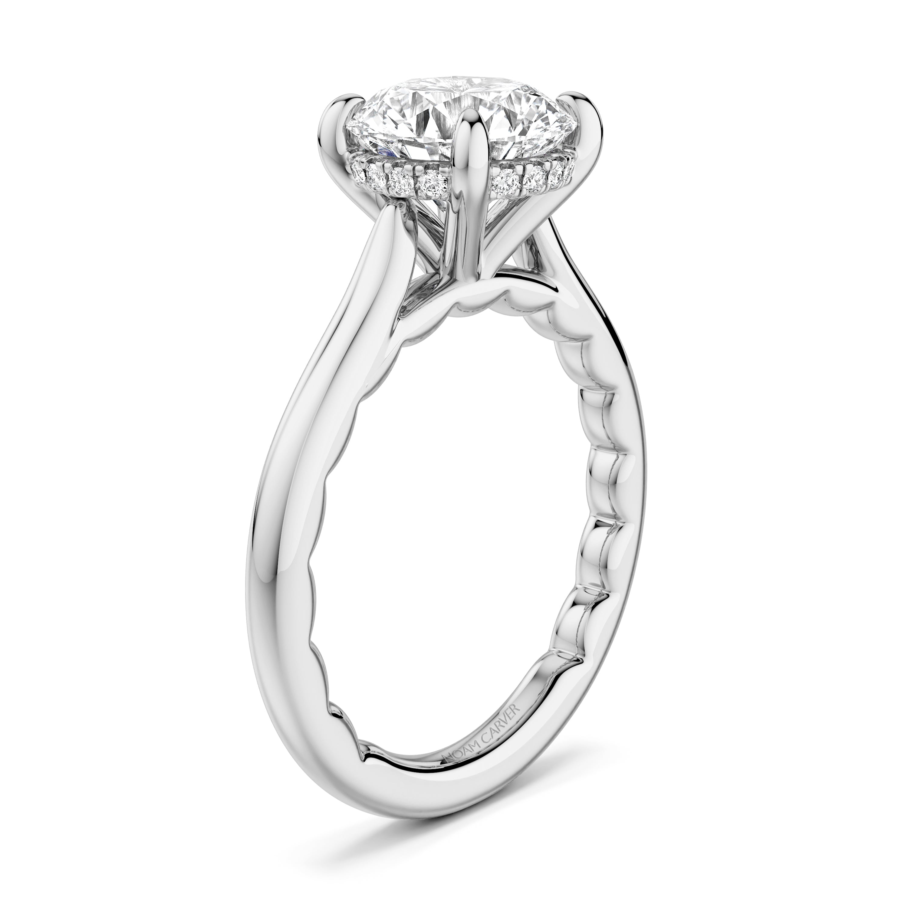 Noam Carver Diamond Engagement Ring