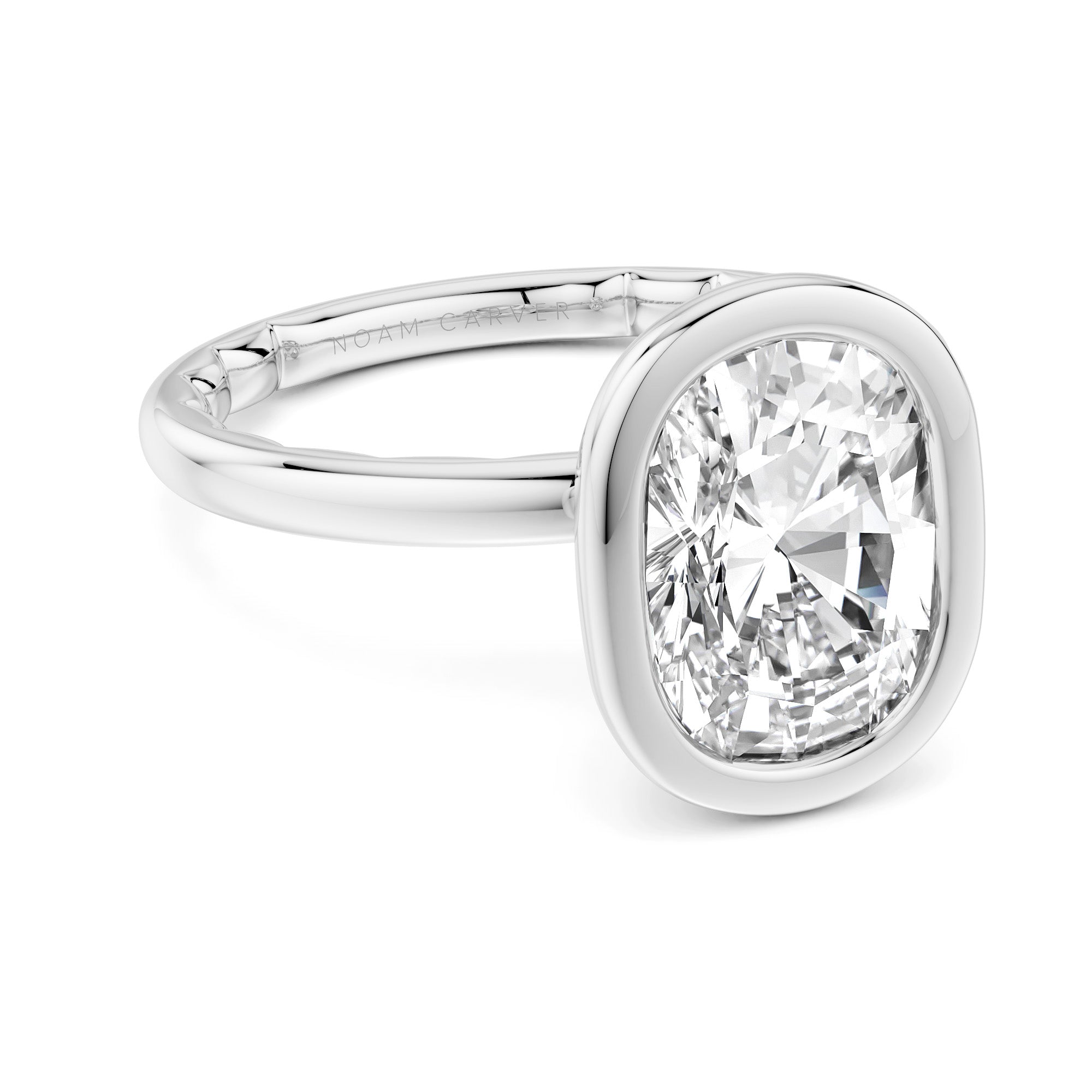 Noam Carver Diamond Solitaire Engagement Ring