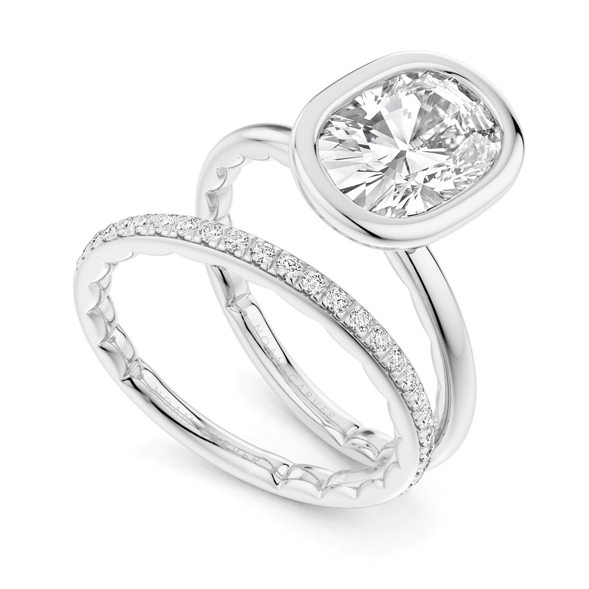 Noam Carver Diamond Solitaire Engagement Ring