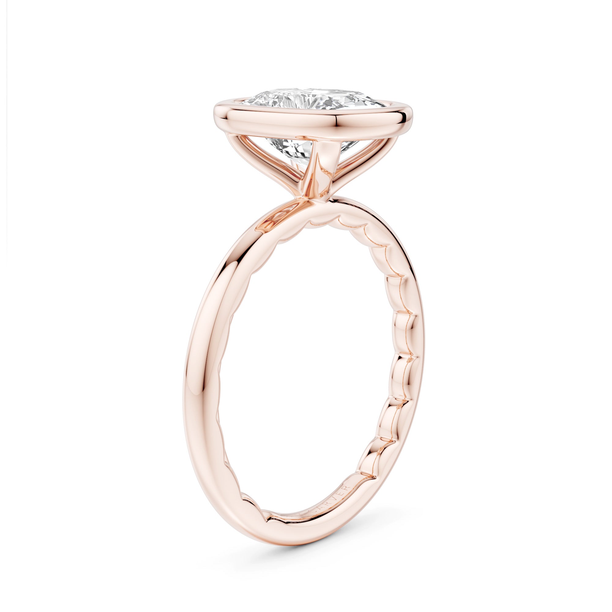 Noam Carver Diamond Solitaire Engagement Ring