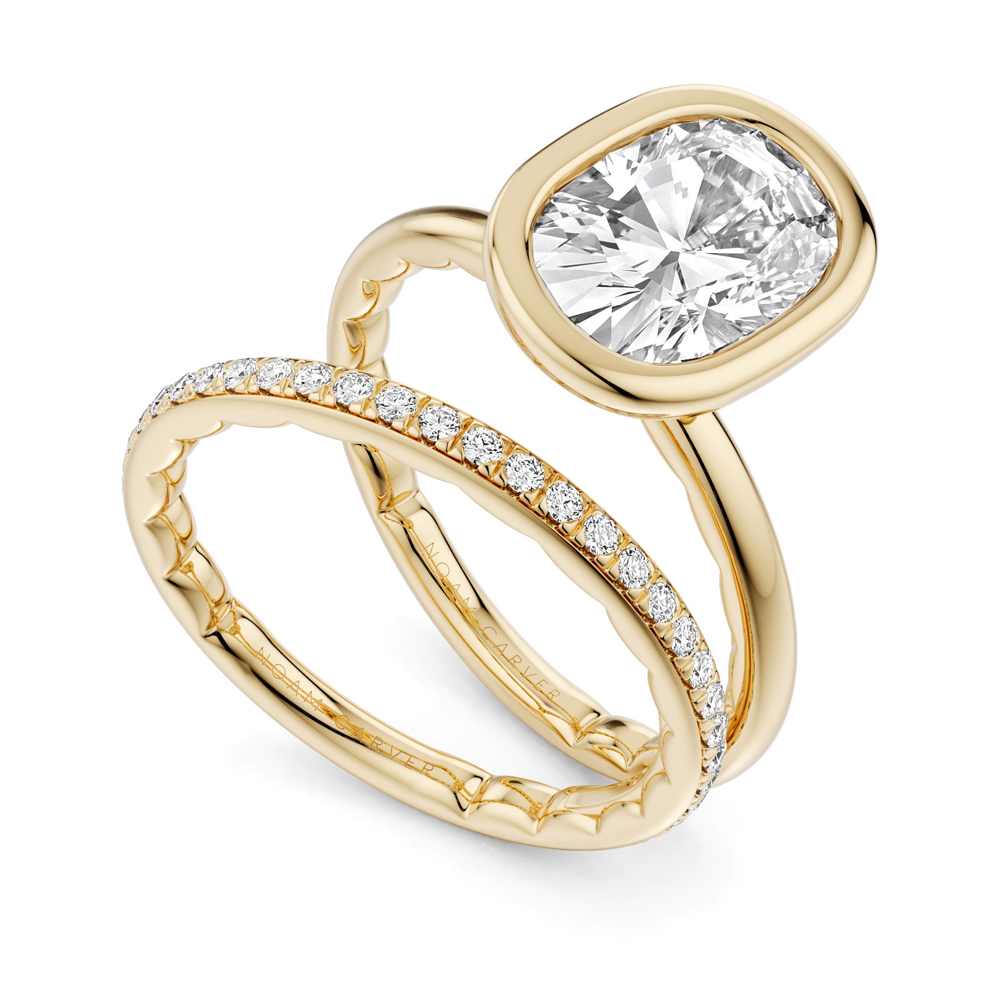 Noam Carver Diamond Solitaire Engagement Ring