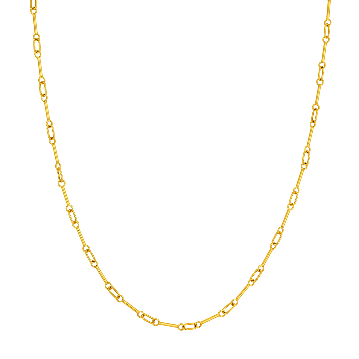 Mini Barbell Necklace