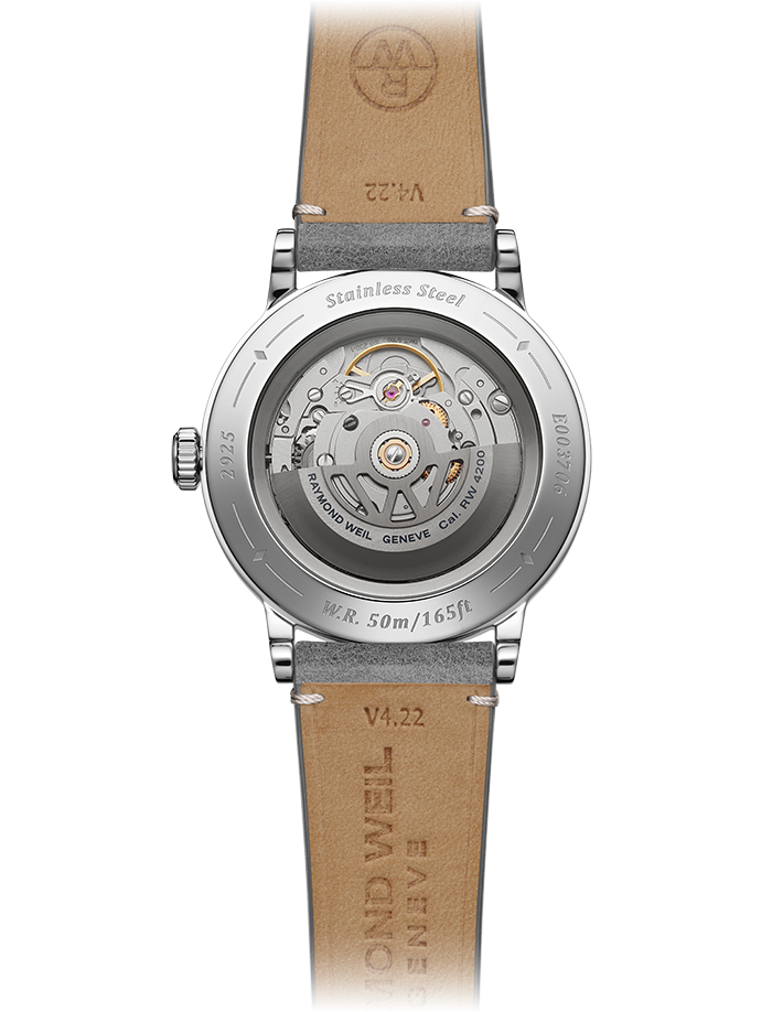 Barmakian | Raymond Weil Millesime Men's Automatic Grey Leather Barmakian | Raymond Weil Millesime Men's Automatic Grey Leather