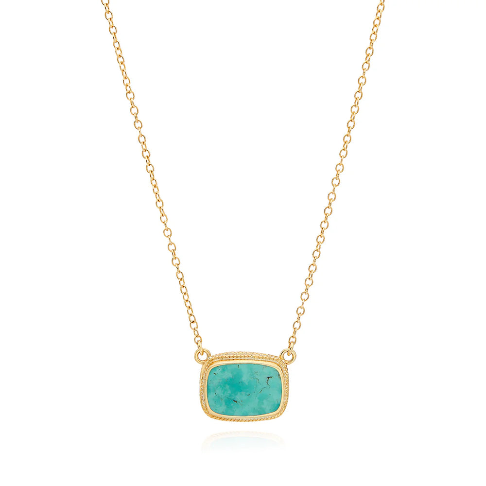 Anna Beck Turquoise Cushion Necklace