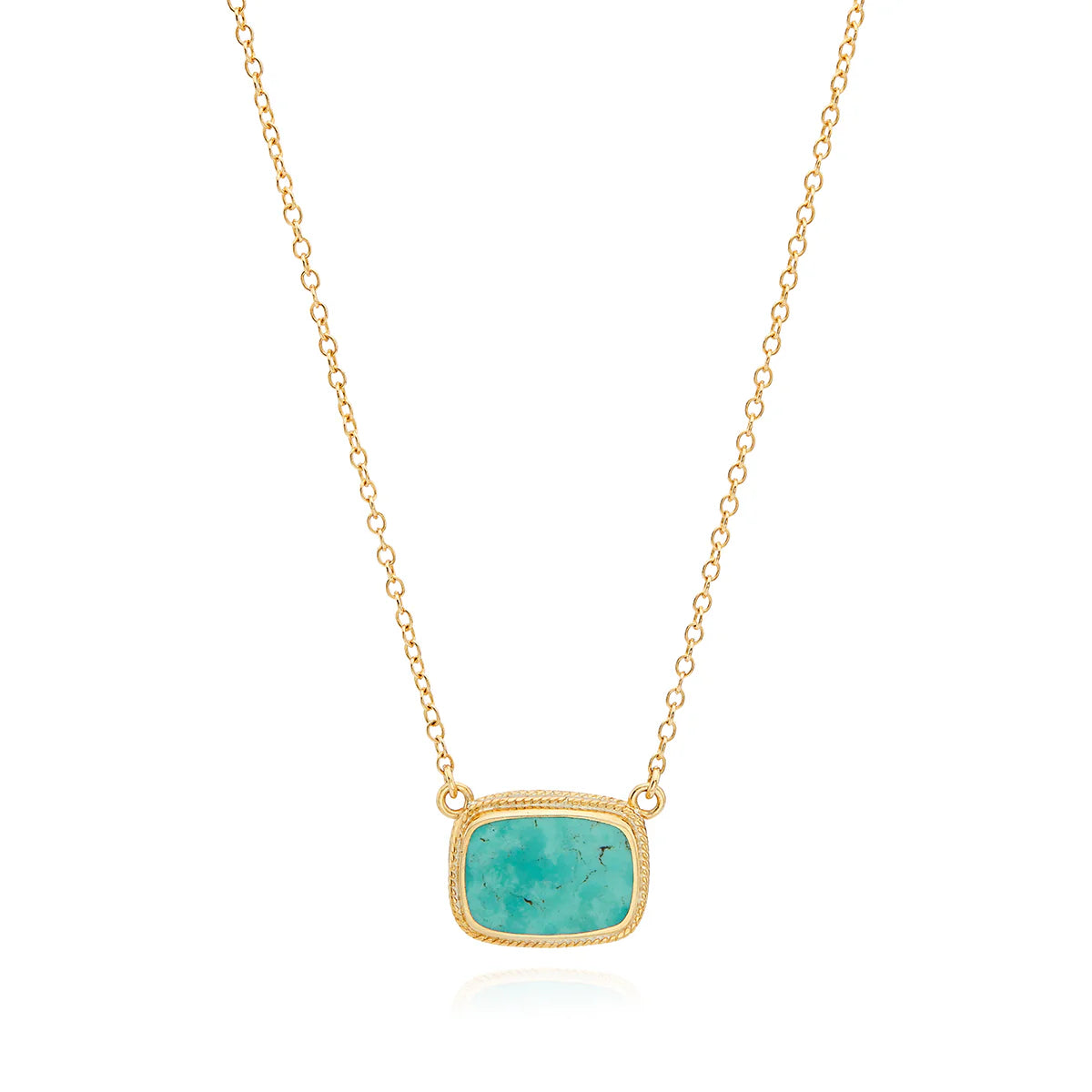 Anna Beck Turquoise Cushion Necklace